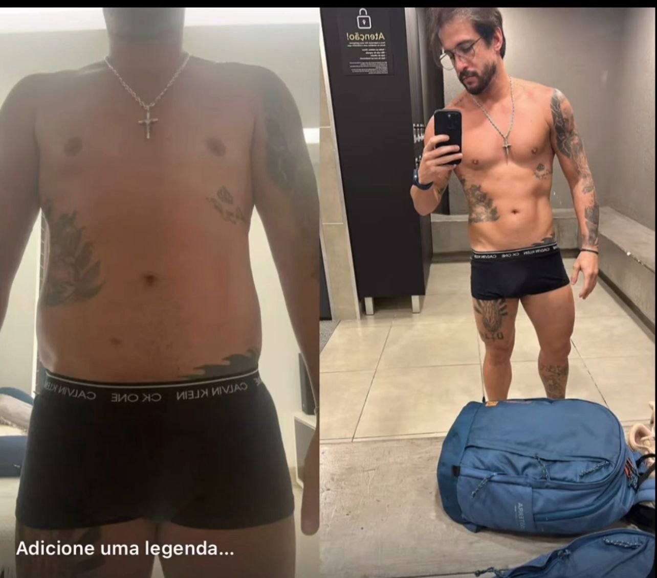 Antes e depois - Danilo